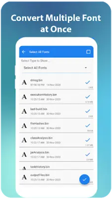 Font Converter - Font Viewer android App screenshot 2