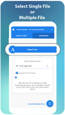 Font Converter - Font Viewer android App screenshot 4